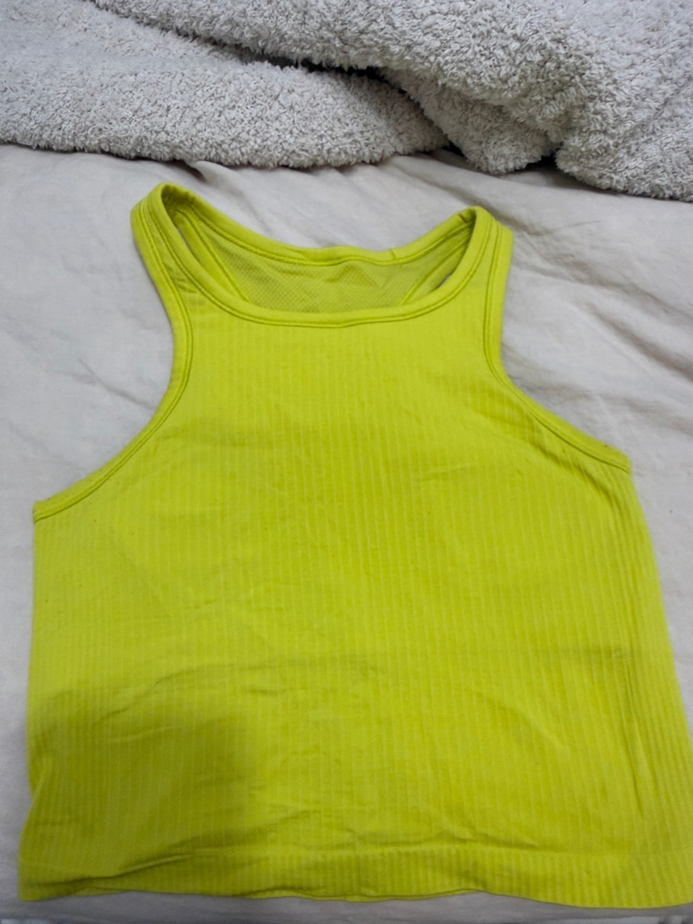 Lululemon Ebb to Street Cropped Racerback Tank Top